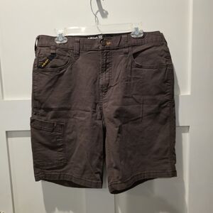 Ariat Mens Rebar DuraStretch Made Tough 10" Shorts Relaxed M4 Size 32